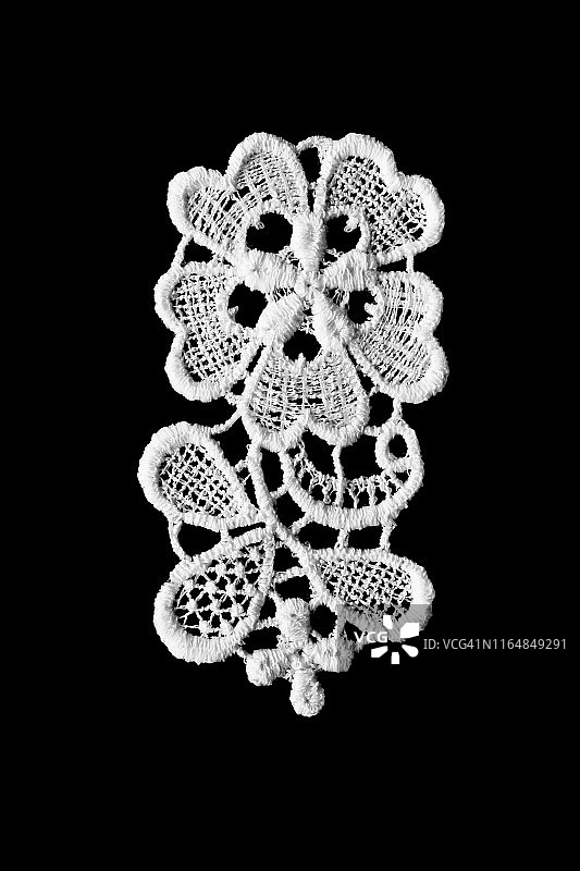 白色蕾丝隔离图片素材