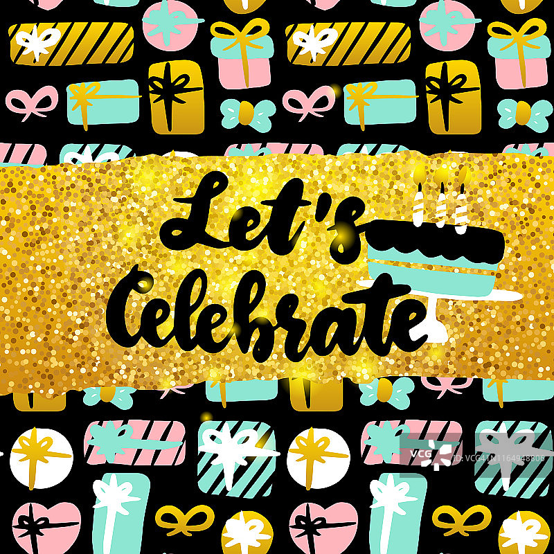 庆祝明信片设计图片素材