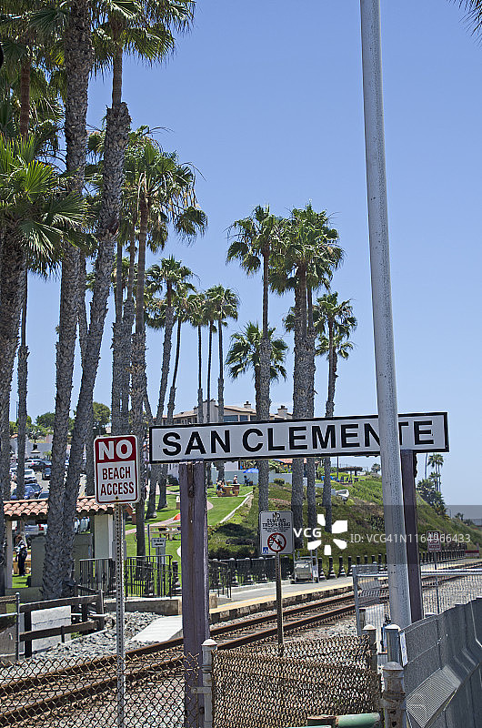 圣克莱门特海岸图片素材