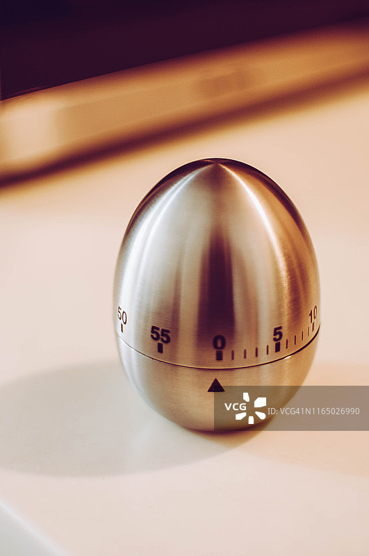 金属厨房定时器图片素材