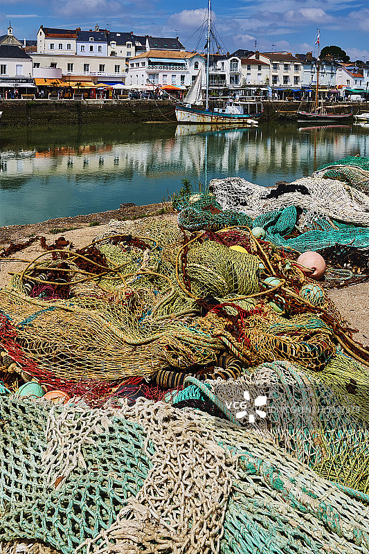 法国新阿基坦大区波尔尼克村图片素材