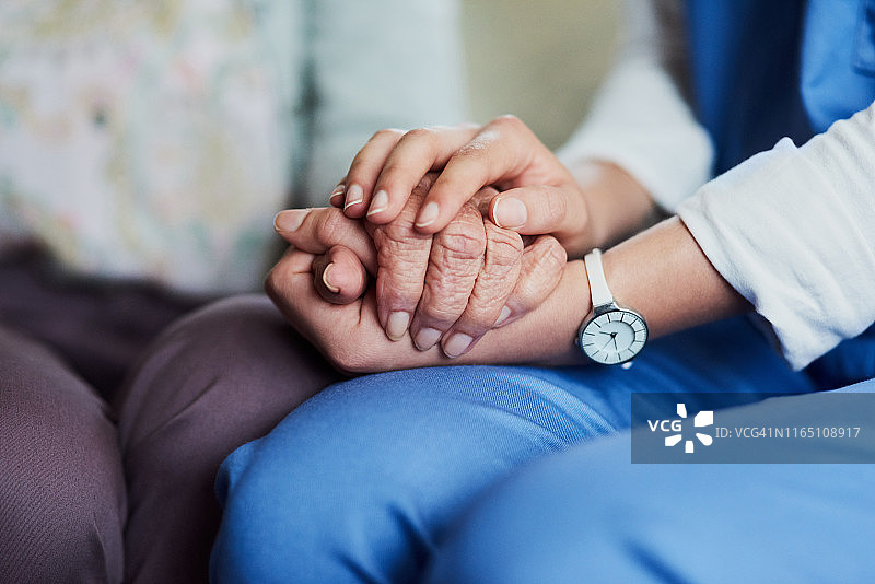 享受与患者的相处时光图片素材