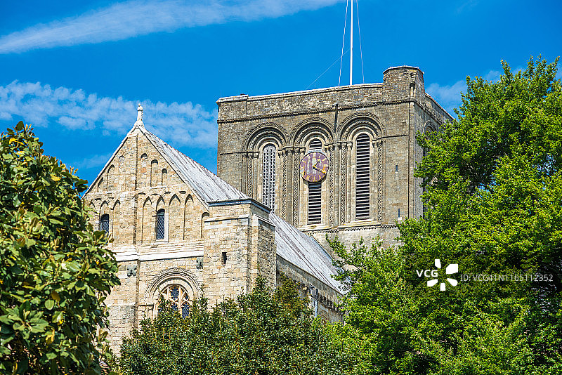 英国汉普郡温彻斯特座堂图片素材