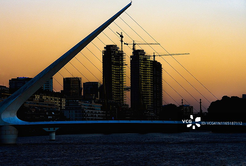 桥梁与施工图片素材