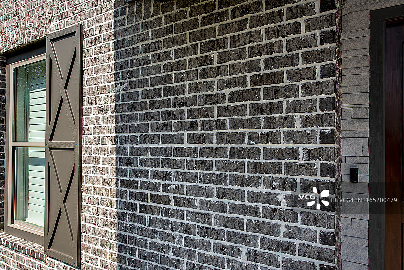 现代建筑与施工：砖房图片素材