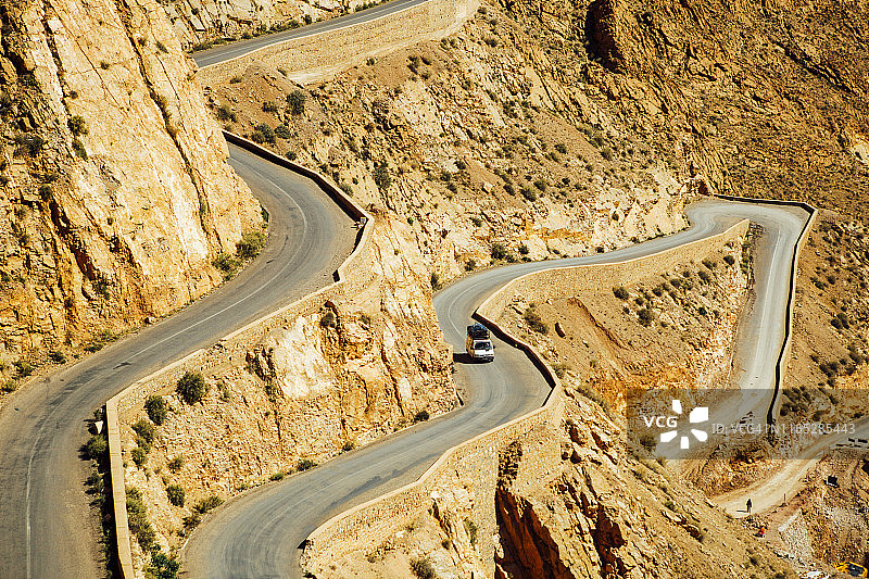 达代斯山谷的玫瑰采摘节图片素材