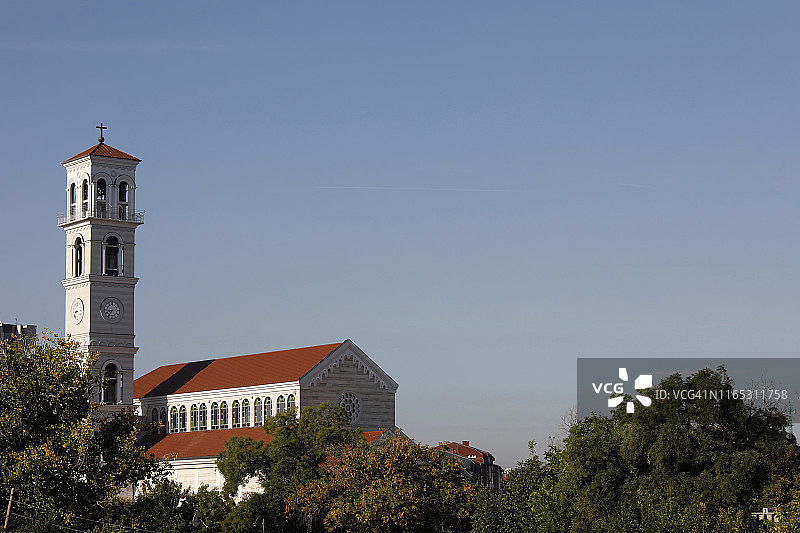 科索沃普里什蒂纳圣特蕾莎·加尔各答圣殿（大教堂）图片素材