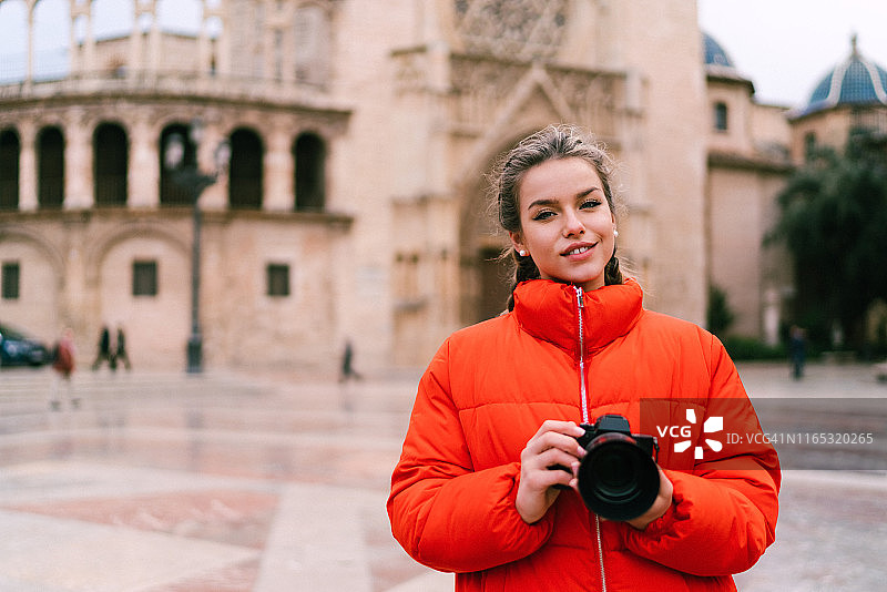 在欧洲独自旅行图片素材