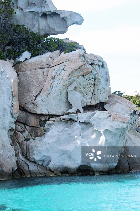 岩石构成的意大利地图图片素材