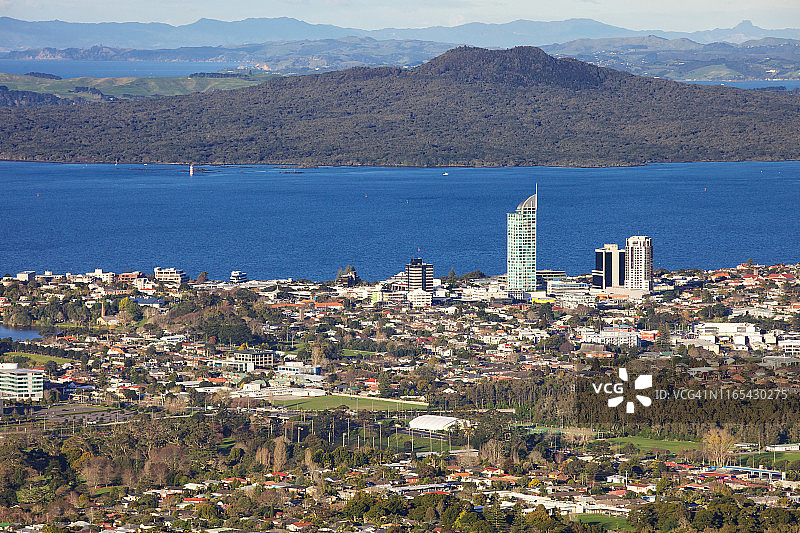 塔卡普纳至朗伊托托的空中俯瞰图图片素材