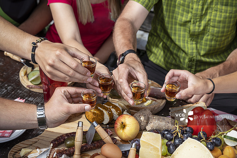 传统卡林西亚冷盘图片素材