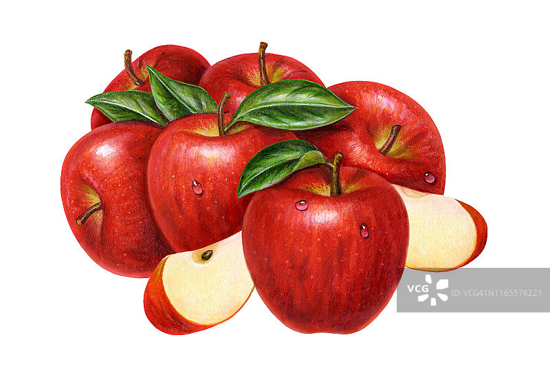 苹果束图片素材