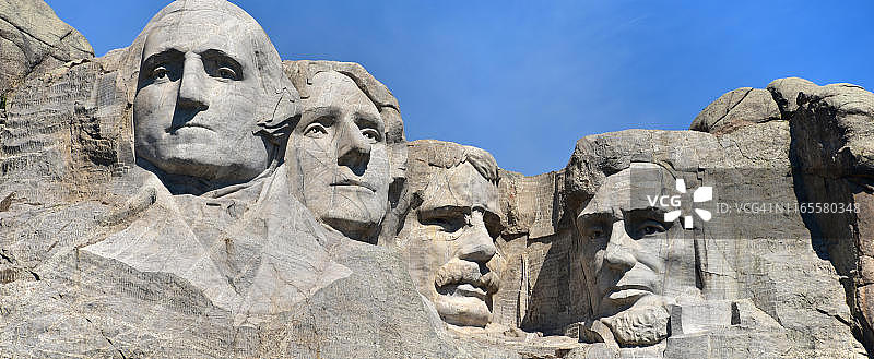 拉什莫尔山全景图片素材