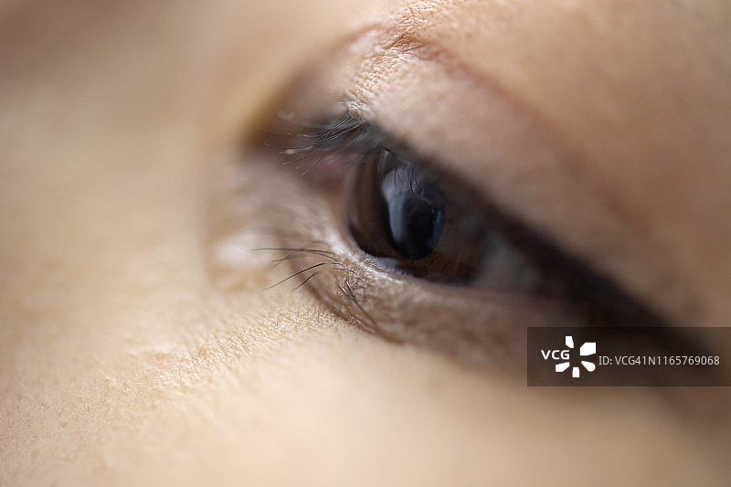 女人哭泣的局部图像图片素材