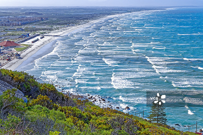 Muizenberg海滩和冲浪图片素材