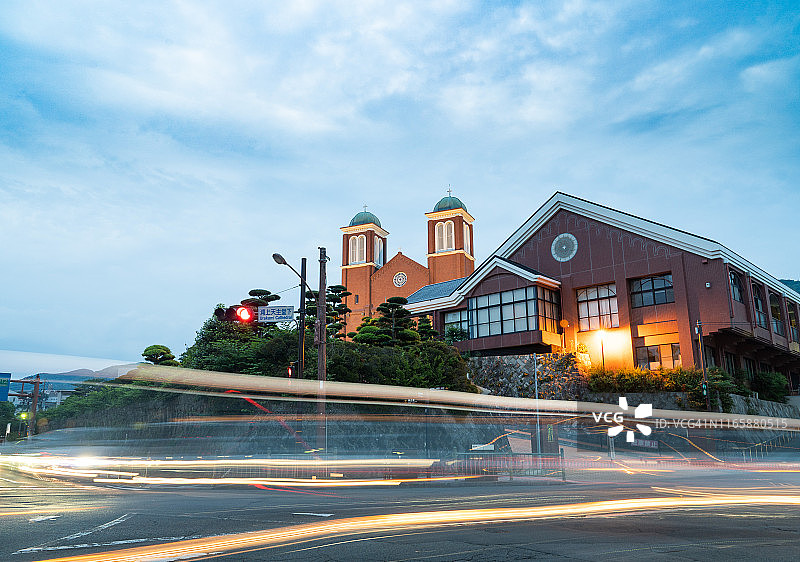 浦上地区及浦上天主教堂图片素材