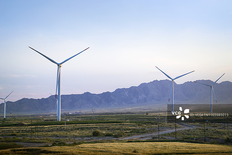 风力发电机图片素材