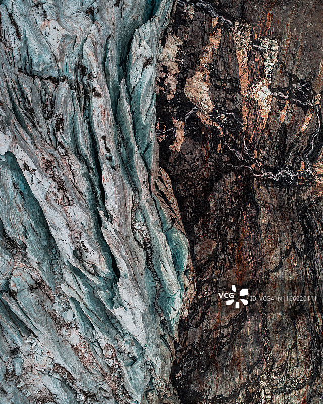 法国的冰与岩石图片素材