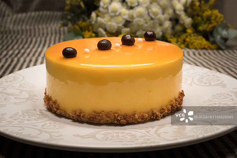 芒果挞图片素材