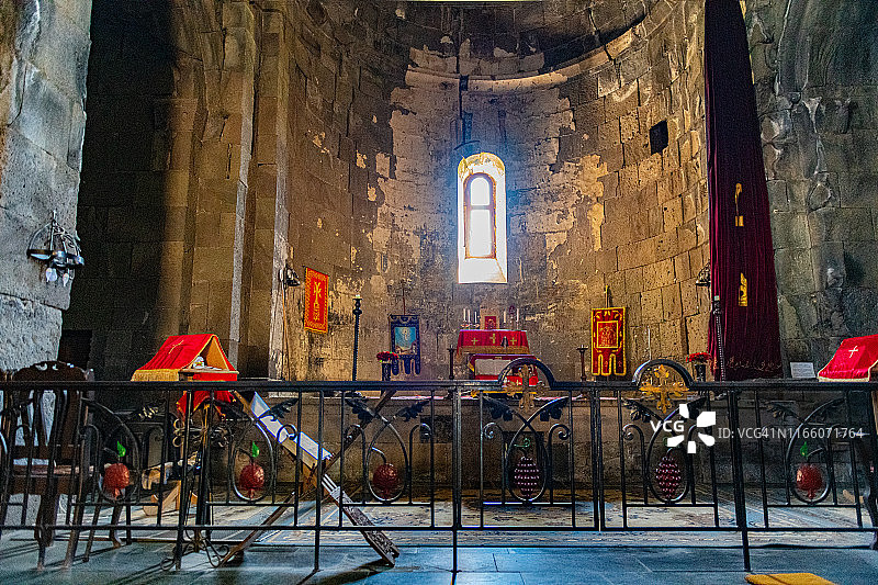 塔特夫修道院，亚美尼亚休尼克省塔特夫图片素材