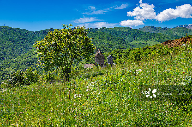 塔特夫修道院，亚美尼亚休尼克省塔特夫图片素材