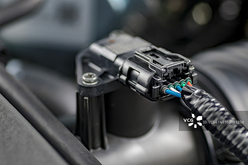 工业电子连接器图片素材