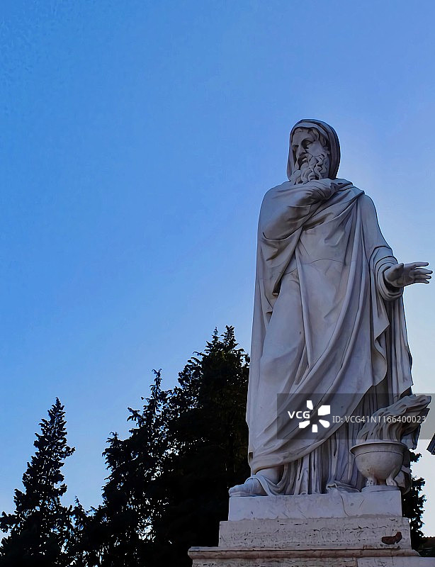 意大利罗马西班牙广场的圣人照片图片素材