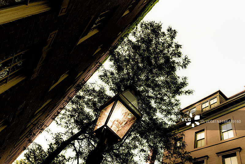 信标山街灯图片素材