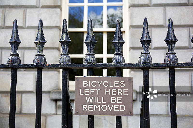 禁止骑自行车图片素材