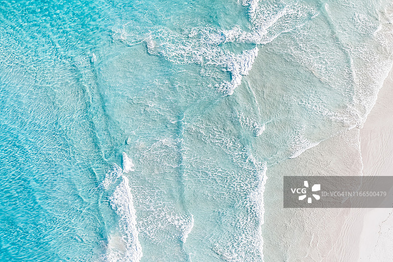 埃斯佩兰斯海滩和海洋航拍，澳大利亚图片素材