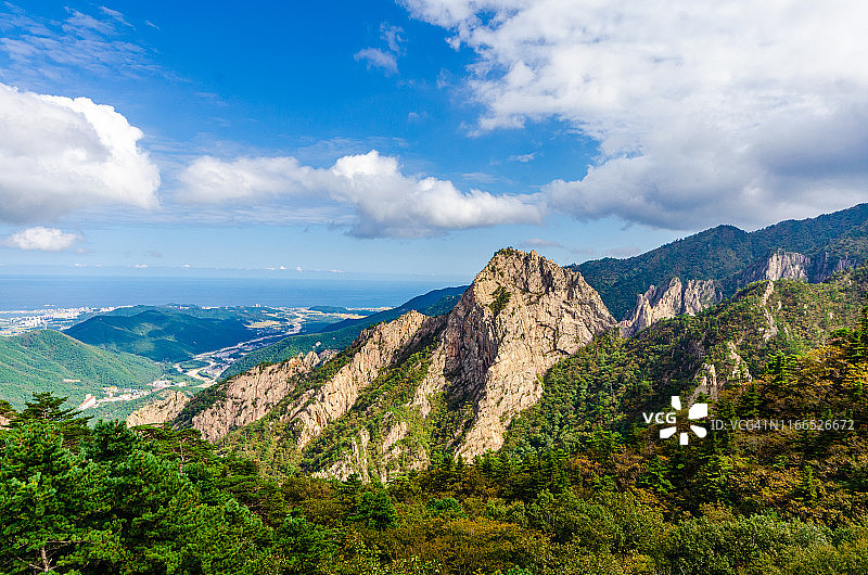 雪岳山国家公园，韩国图片素材