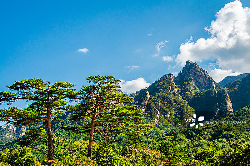 雪岳山国家公园，韩国图片素材