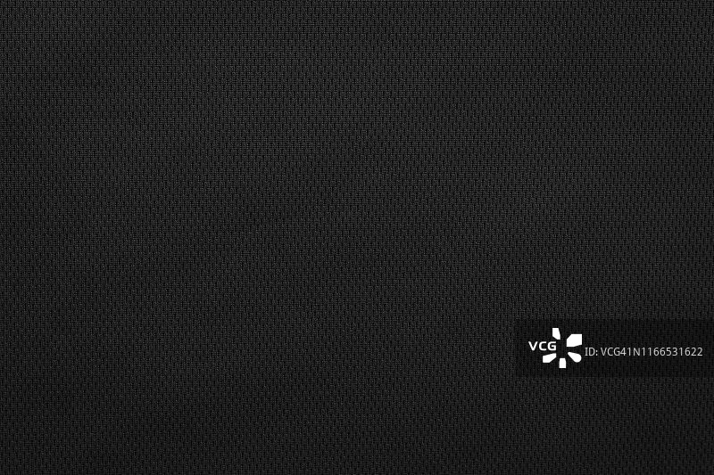 黑色织物纹理特写。纺织背景。图片素材