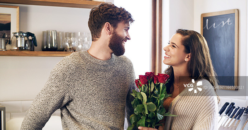 送给我美丽妻子的玫瑰花图片素材