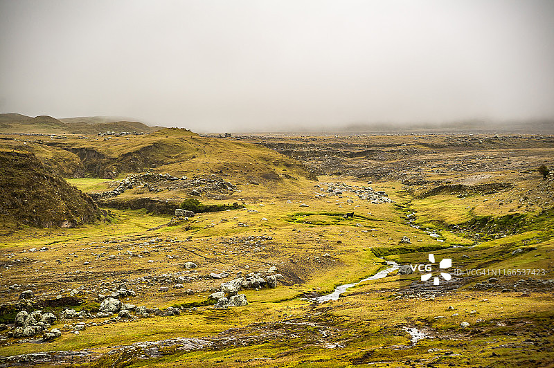 科托帕希火山周边景观图片素材