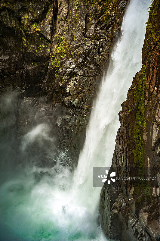 魔鬼瀑布图片素材
