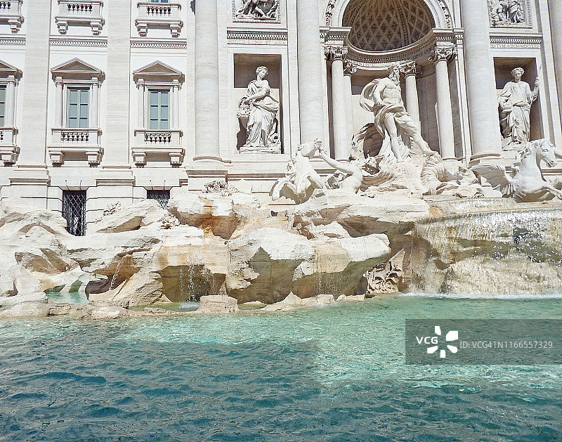 特雷维的丰塔纳图片素材