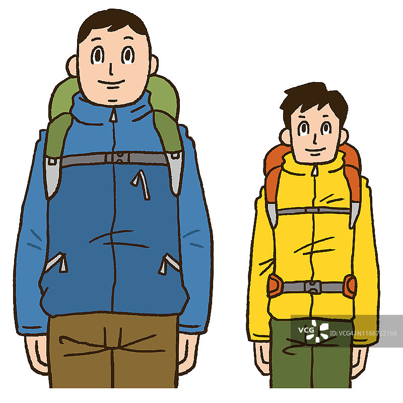 体格差异图片素材