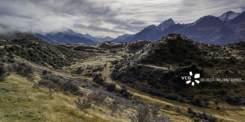库克山脉图片素材