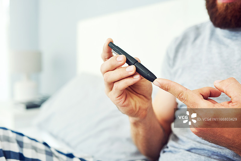 确保我的血糖水平达标图片素材