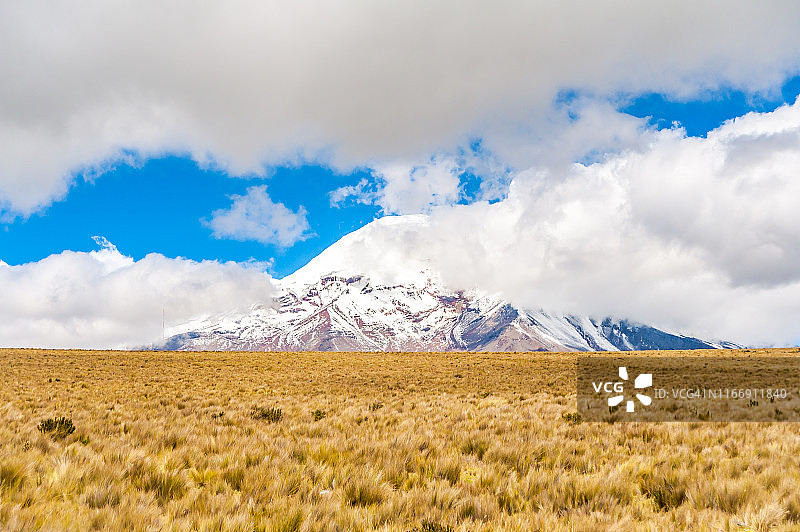 钦博拉索火山景观图片素材