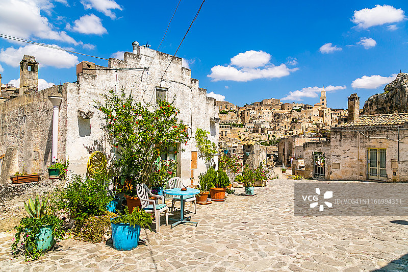 马泰拉的萨西-意大利图片素材