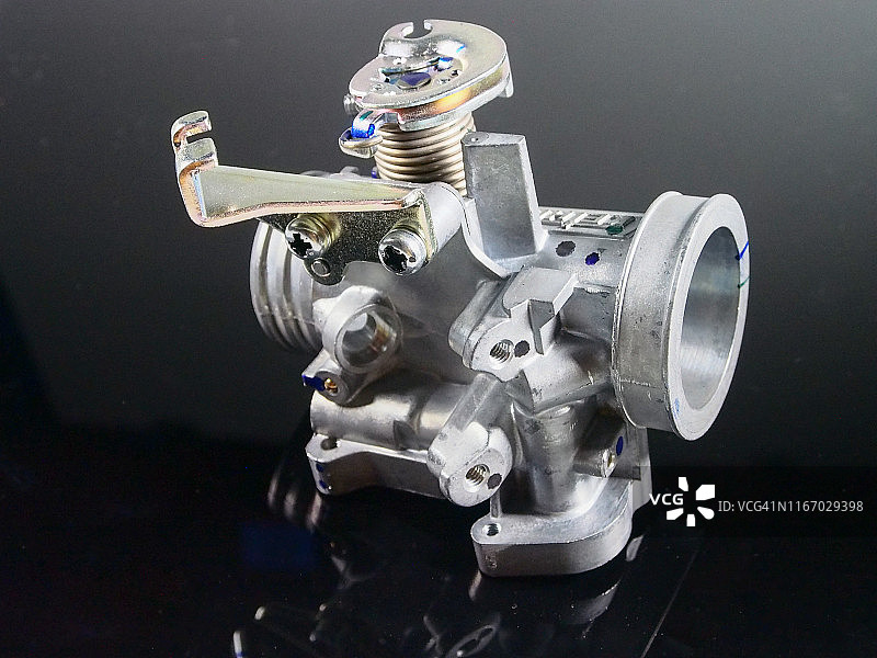 摩托车节气门体总成备件图片素材