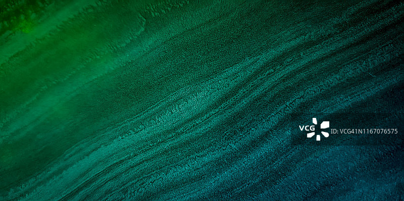 蓝绿色波浪纹理图片素材