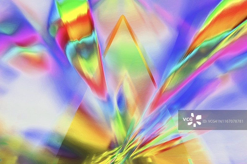 棱镜光谱图片素材