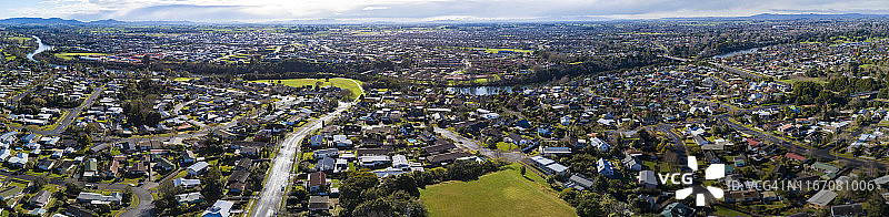 汉密尔顿鸟瞰图图片素材