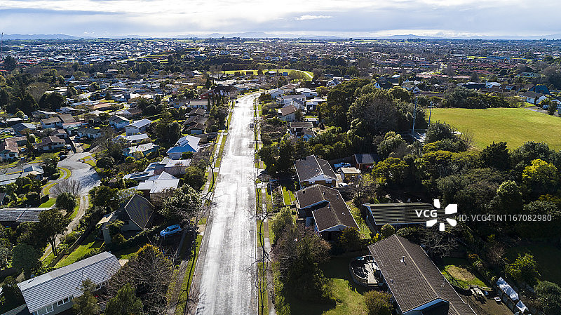 汉密尔顿鸟瞰图图片素材