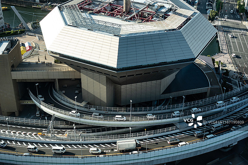 大阪高速公路入口图片素材