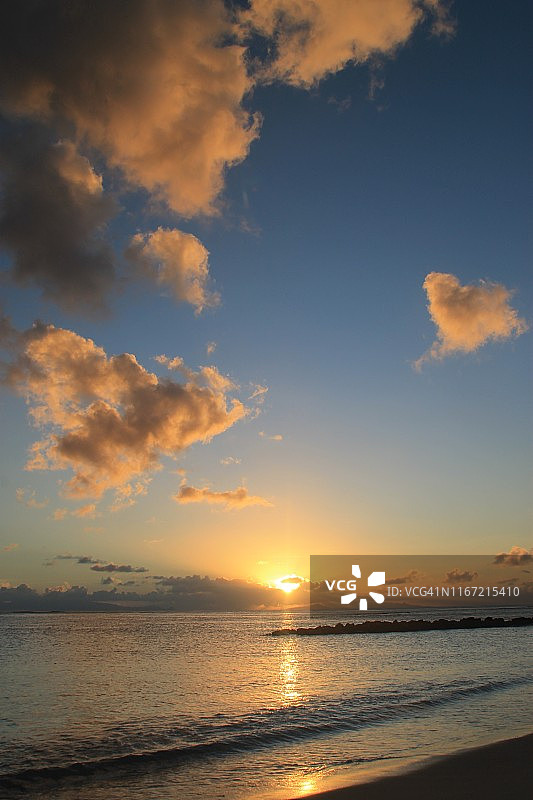华欣日落图片素材