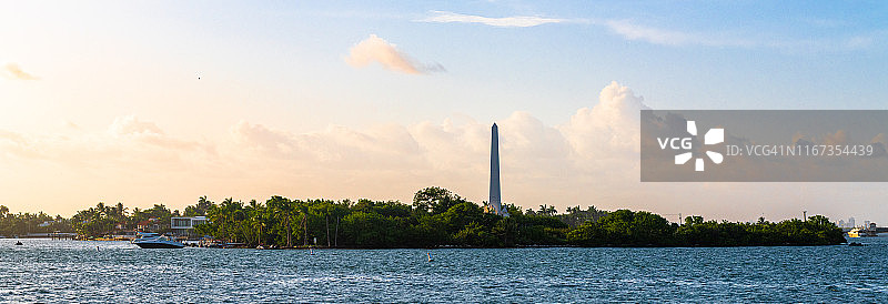 弗拉格勒迈阿密岛，佛罗里达，美国图片素材